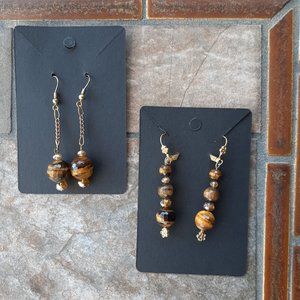 Caribbean Bead Drop Earrings